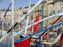 Voiles latines à Saint Tropez 